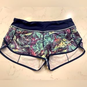 Lululemon speed shorts size 8
